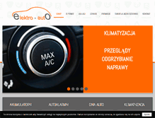 Tablet Screenshot of elektro-auto.pl